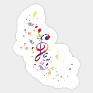 music note Sticker